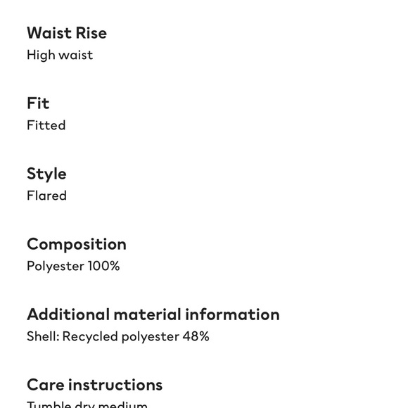 🌸H&M ski pants - Picture 10 of 11